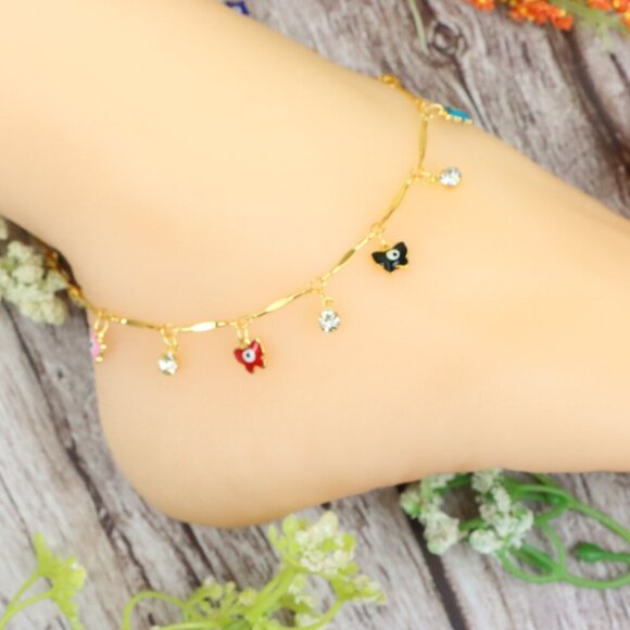 "Dainty Anklet for Women – Elegant Everyday Jewelry & Perfect Gift | MLCRC1697 - Picture 4 of 11